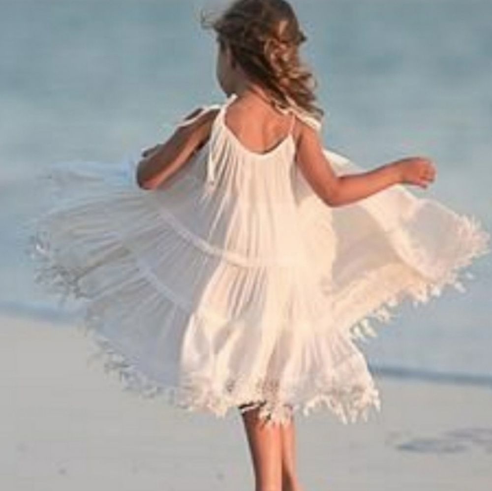 DOLLCAKE white crochet lace cotton dress 3 3T - Picture 2 of 14